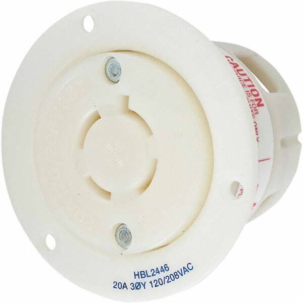 Hubbell Wiring Device-Kellems - Twist Lock Receptacles Receptacle/Part Type: Receptacle Gender: Female - Makers Industrial Supply