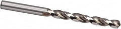 Jobber Length Drill Bit: 0.0319″ Dia, 130 °, High Speed Steel Bright/Uncoated, Right Hand Cut, Spiral Flute