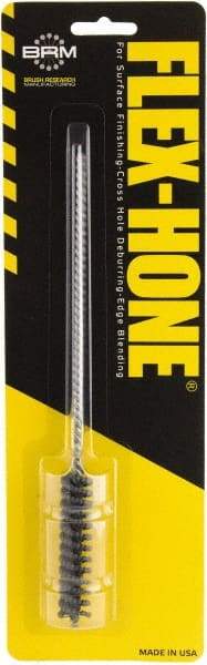 Brush Research Mfg. - 1/2" to 0.551" Bore Diam, 800 Grit, Boron Carbide Flexible Hone - Extra Fine, 8" OAL - Makers Industrial Supply