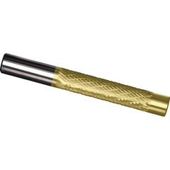 Made in USA - 1/8" Diam, 1" LOC, Solid Carbide Diamond Pattern Router Bit - Right Hand Cut, 3" OAL, 1/8" Shank Diam, Use on Cast Iron, Stainless, Steel, Titanium - Makers Industrial Supply