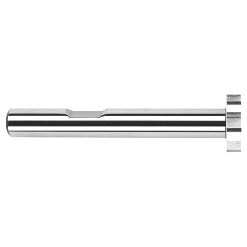 0.7500″ (3/4″) Cutter Diameter × 0.3750″ (3/8″) Width Carbide Square Large Diameter Standard Keyseat Cutter, 10 Flutes - Exact Industrial Supply