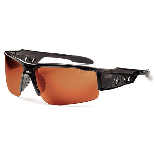 DAGR Copper Lens Black Safety Glasses - Makers Industrial Supply