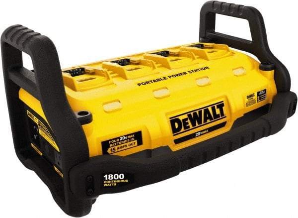 DeWALT - 20 & 60 Volt, Lithium-Ion Power Tool Charger - AC Wall Outlet Power Source - Makers Industrial Supply