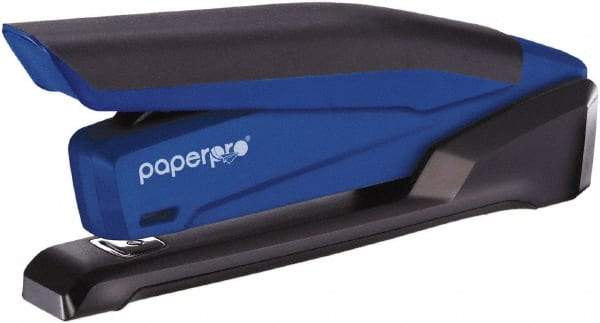 PaperPro - 20 Sheet Full Strip Desktop Stapler - Blue - Makers Industrial Supply