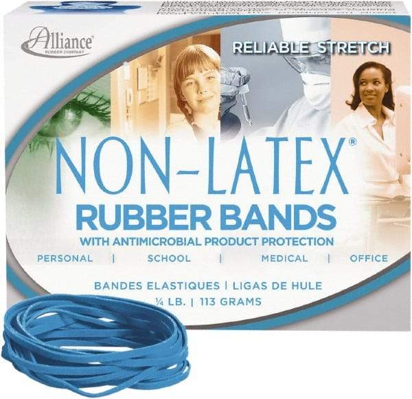 Alliance - 4" Circumference, 1/8" Wide, Light-Duty Band Rubber Band Strapping - 180 Pieces - Makers Industrial Supply