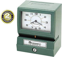 Acroprint Time Recorder - Time Clocks & Time Recorders Punch Style: Manual Power Source: AC Adapter - Makers Industrial Supply