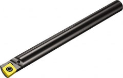 Sandvik Coromant - 19.6mm Min Bore Diam, 8" OAL, 5/8" Shank Diam, A-SCLC Indexable Boring Bar - CCMT 32.52 Insert, Screw Clamping Holding Method - Makers Industrial Supply