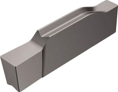 Sandvik Coromant - L1N123 S Grade 7015, 8mm Cutting Width Carbide Grooving Insert - Neutral, 0.8mm Corner Radius, Uncoated - Makers Industrial Supply