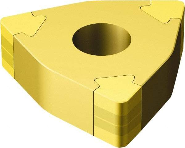 Sandvik Coromant - WNGA431 Grade 7525 CBN Turning Insert - 80° Trigon, 1/2" Inscr Circle, 3/16" Thick, 1/64" Corner Radius - Makers Industrial Supply