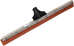 SEYMOUR-MIDWEST - 24-3/8" Rubber Blade Floor Squeegee - Threaded End, Single Edge, Aluminum Holder - Makers Industrial Supply