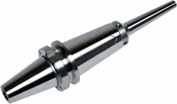 HAIMER - 8mm Hole Diam, SK40 Taper Shank Shrink Fit Tool Holder & Adapter - 130mm Projection, 14mm Nose Diam, 50mm Clamping Depth, 25,000 RPM, Through Coolant - Exact Industrial Supply