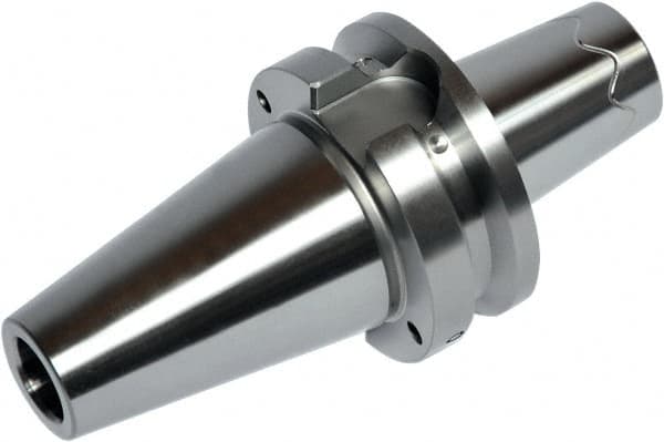 HAIMER - 1/4" Hole Diam, BT40 Taper Shank Shrink Fit Tool Holder & Adapter - 2.76" Projection, 0.87" Nose Diam, 1.42" Clamping Depth, 25,000 RPM, Through Coolant - Exact Industrial Supply