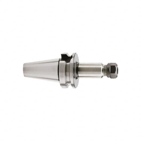 HAIMER - 1mm to 16mm Capacity, 200mm Projection, SK40 Taper Shank, ER25 Collet Chuck - 0.004mm TIR, Through-Spindle & DIN Flange Coolant - Exact Industrial Supply