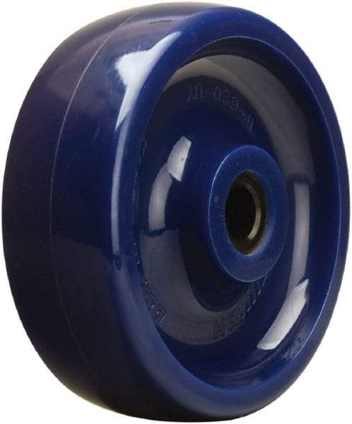 Hamilton - 6 Inch Diameter x 2 Inch Wide, Polyurethane Caster Wheel - 1,000 Lb. Capacity, 2-3/16 Inch Hub Length, 3/4 Inch Axle Diameter, Delrin Bearing - Makers Industrial Supply