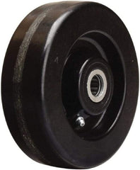 Hamilton - 6 Inch Diameter x 2 Inch Wide, Phenolic Caster Wheel - 1,200 Lb. Capacity, 2-3/16 Inch Hub Length, 1-7/16 Inch Axle Diameter, Plain Bore Bearing - Makers Industrial Supply