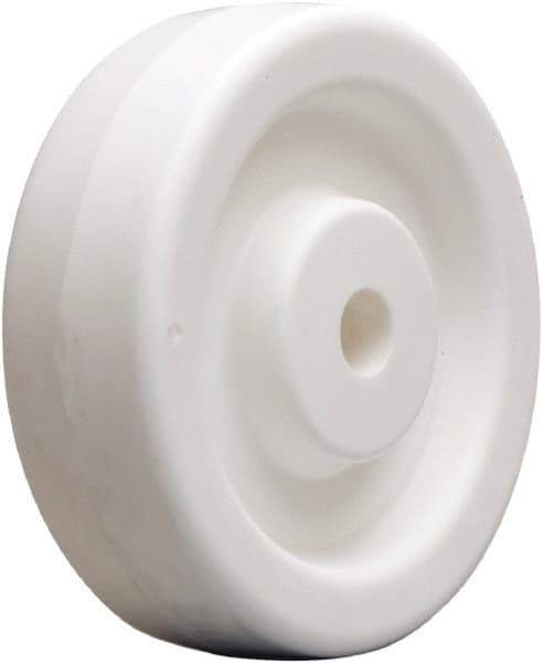 Hamilton - 5 Inch Diameter x 1-3/8 Inch Wide, Polyolefin Caster Wheel - 300 Lb. Capacity, 1-1/2 Inch Hub Length, 1/2 Inch Axle Diameter, Plain Bore Bearing - Makers Industrial Supply