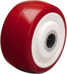 Hamilton - 4 Inch Diameter x 2 Inch Wide, Polyurethane on Polypropylene Caster Wheel - 500 Lb. Capacity, 2-3/16 Inch Hub Length, 5/8 Inch Axle Diameter, Straight Roller Bearing - Makers Industrial Supply