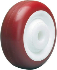 Hamilton - 3-1/2 Inch Diameter x 1-3/8 Inch Wide, Polyurethane on Polypropylene Caster Wheel - 350 Lb. Capacity, 1-1/2 Inch Hub Length, 1/2 Inch Axle Diameter, Delrin Bearing - Makers Industrial Supply