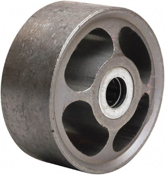 Hamilton - 3 Inch Diameter x 1-1/4 Inch Wide, Sintered Iron Caster Wheel - 250 Lb. Capacity, 1-9/16 Inch Hub Length, 1/2 Inch Axle Diameter, Straight Roller Bearing - Makers Industrial Supply