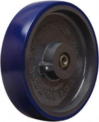 Hamilton - 12 Inch Diameter x 3 Inch Wide, Polyurethane on Cast Iron Caster Wheel - 3,800 Lb. Capacity, 3-1/2 Inch Hub Length, 3/4 Inch Axle Diameter, Sealed Precision Ball Bearing - Makers Industrial Supply