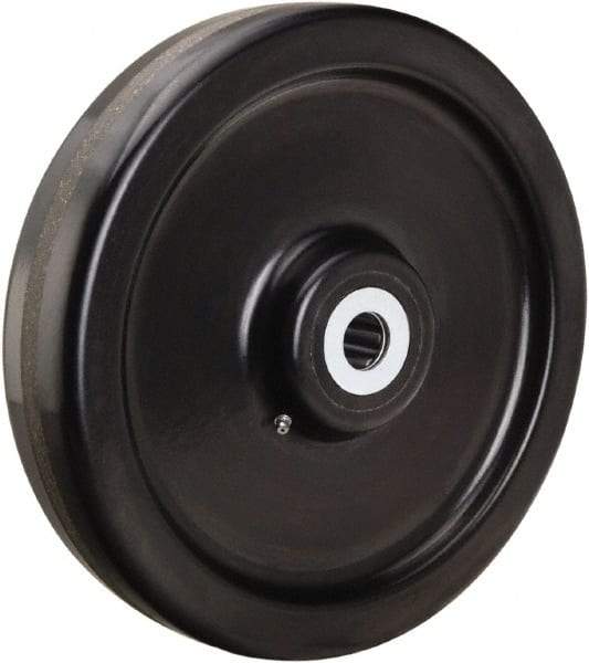 Hamilton - 12 Inch Diameter x 2-1/2 Inch Wide, Phenolic Caster Wheel - 3,000 Lb. Capacity, 3-1/4 Inch Hub Length, 1-1/4 Inch Axle Diameter, Straight Roller Bearing - Makers Industrial Supply