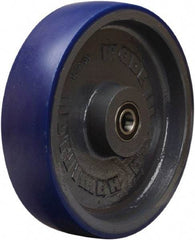 Hamilton - 12 Inch Diameter x 3 Inch Wide, Polyurethane on Cast Iron Caster Wheel - 2,800 Lb. Capacity, 3-1/4 Inch Hub Length, 1-1/4 Inch Axle Diameter, Tapered Roller Bearing - Makers Industrial Supply