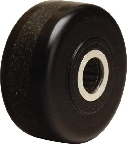 Hamilton - 3-1/4 Inch Diameter x 1-1/2 Inch Wide, Phenolic Caster Wheel - 600 Lb. Capacity, 1-5/8 Inch Hub Length, 1-3/16 Inch Axle Diameter, Plain Bore Bearing - Makers Industrial Supply