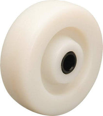 Hamilton - 6 Inch Diameter x 2 Inch Wide, Nylon Caster Wheel - 1,000 Lb. Capacity, 2-3/16 Inch Hub Length, 3/4 Inch Axle Diameter, Delrin Bearing - Makers Industrial Supply