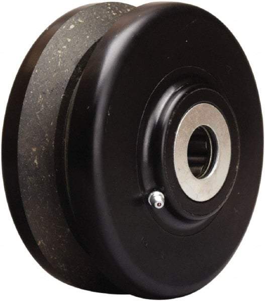 Hamilton - 6 Inch Diameter x 2-1/2 Inch Wide, Phenolic Caster Wheel - 1,120 Lb. Capacity, 3-1/4 Inch Hub Length, 1-15/16 Inch Axle Diameter, Plain Bore Bearing - Makers Industrial Supply