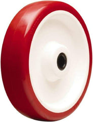 Hamilton - 8 Inch Diameter x 2 Inch Wide, Polyurethane on Polypropylene Caster Wheel - 1,000 Lb. Capacity, 2-3/16 Inch Hub Length, 3/4 Inch Axle Diameter, Delrin Bearing - Makers Industrial Supply