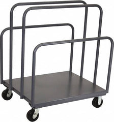 Jamco - 2,000 Lb Capacity Sheet & Panel Truck - Steel Deck, 48" OAW, 9" Platform Height - Makers Industrial Supply