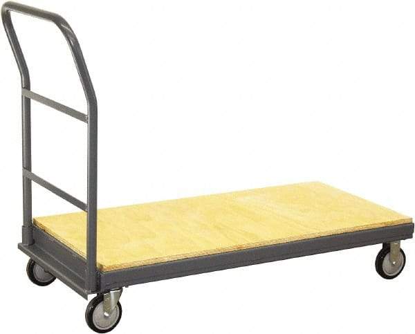 Jamco - 1,200 Lb Capacity Platform Truck - 60" OAW, 10" Platform Height - Makers Industrial Supply