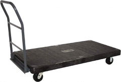 Jamco - 2,500 Lb Capacity Platform Truck - Structural Foam Deck, 60" OAW, 10" Platform Height, Phenolic Casters - Makers Industrial Supply