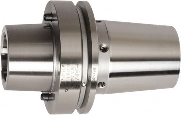 HAIMER - 7/16" Hole Diam, HSK80F Taper Shank Shrink Fit Tool Holder & Adapter - 3" Projection, 1.023" Nose Diam, 1.693" Clamping Depth, 33,000 RPM, Through Coolant - Exact Industrial Supply