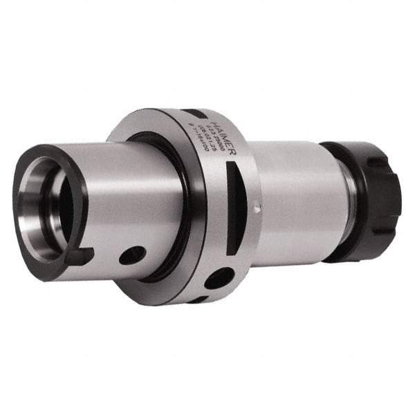 HAIMER - 0.04" to 0.63" Capacity, 100mm Projection, Capto C6 Taper Shank, ER25 Collet Chuck - 0.0001" TIR - Exact Industrial Supply