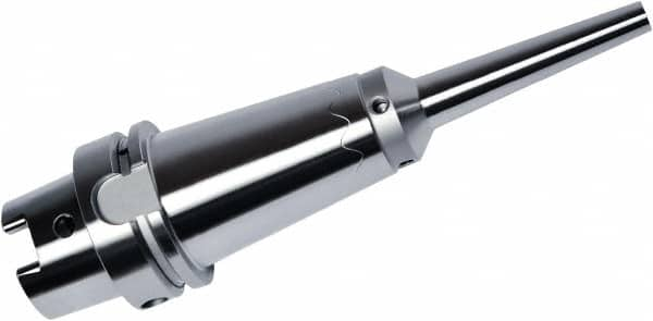 HAIMER - 5mm Hole Diam, HSK63A Taper Shank Shrink Fit Tool Holder & Adapter - 130mm Projection, 8mm Nose Diam, 50mm Clamping Depth, 25,000 RPM - Exact Industrial Supply