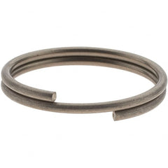 KIPP - 26.3mm ID, 28mm OD, 1.7mm Thick, Split Ring - 1.4310 Stainless Steel, Natural Finish - Makers Industrial Supply