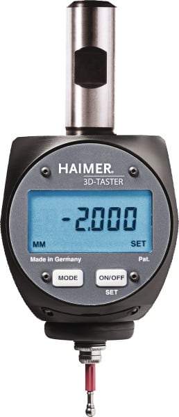 HAIMER - Positioning Indicators Type: Electronic Positioning Indicator Point Diameter (mm): 4.00 - Makers Industrial Supply