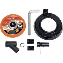 Dynabrade - Power Sander Vacuum Shroud Conversion Kit - 5" Diam, For Use with Dynorbital Supreme Random & Dynorbital-Spirit Random Orbital Sanders - Makers Industrial Supply