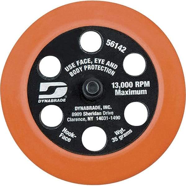 Dynabrade - 3" Diam Disc Backing Vacuum Replacement Pad - Medium Density, 13,000 RPM - Makers Industrial Supply