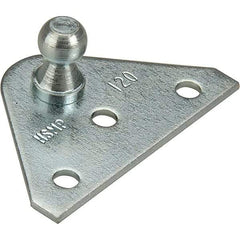 Dynabrade - 10mm Diameter Ball Bracket - Includes 2 Brackets, Use with Downdraft Sanding Tables - Makers Industrial Supply