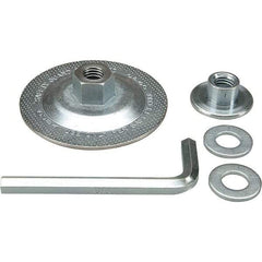 Dynabrade - 5" Diam Angle & Disc Grinder Wheel Mount Adapter Kit - For Use with Disc Grinders - Makers Industrial Supply