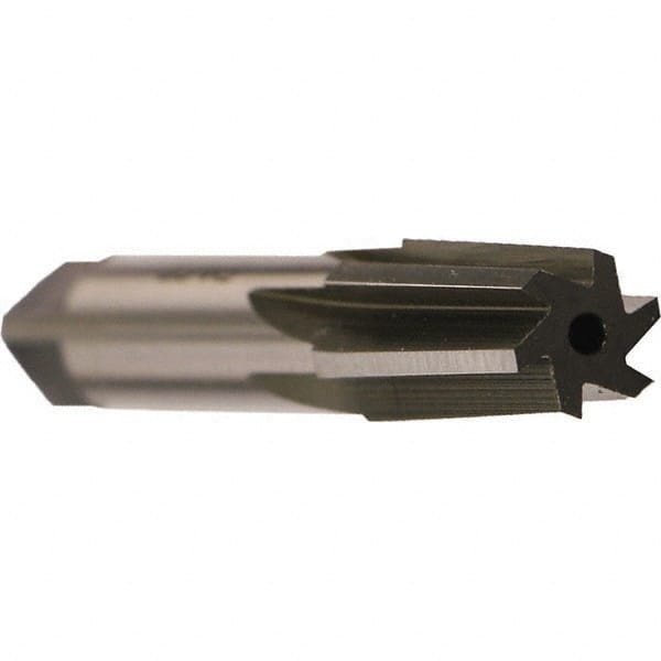 Emuge - 3/8" Pipe, 0.5413" Small End Diam, 0.4724" Straight Shank, 27mm Flute, Taper Pipe Reamer - Makers Industrial Supply