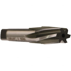 Emuge - 1/4" Pipe, 0.4055" Small End Diam, 0.4331" Straight Shank, 27mm Flute, Taper Pipe Reamer - Makers Industrial Supply