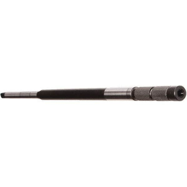 Emuge - M12 to M16mm Tap, 12.9921 Inch Overall Length, 0.7087 Inch Max Diameter, Tap Extension - 0.4724 Inch Tap Shank Diameter, 0.4724, 0.7087 Inch Extension Shank Diameter, 0.3543 Inch Extension Square Size, 35mm Tap Depth - Makers Industrial Supply