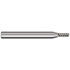 Harvey Tool - Square End Mills; Mill Diameter (Inch): 3/32 ; Mill Diameter (Decimal Inch): 0.0930 ; Length of Cut (Decimal Inch): 0.2790 ; Material: Solid Carbide ; Finish/Coating: Uncoated ; Shank Diameter (Inch): 1/8 - Exact Industrial Supply