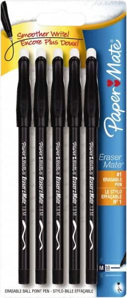 Paper Mate - 1mm Ball Point Stick Pen - Black - Makers Industrial Supply