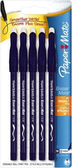 Paper Mate - 1mm Ball Point Stick Pen - Blue - Makers Industrial Supply