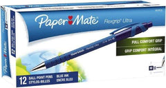 Paper Mate - 1mm Ball Point Retractable Pen - Blue - Makers Industrial Supply