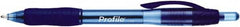 Paper Mate - 1.4mm Ball Point Retractable Pen - Blue - Makers Industrial Supply